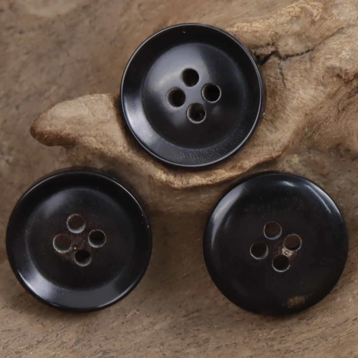 15-28mm Natural Real Horn Buttons for Luxury Suits Pants 10pcs