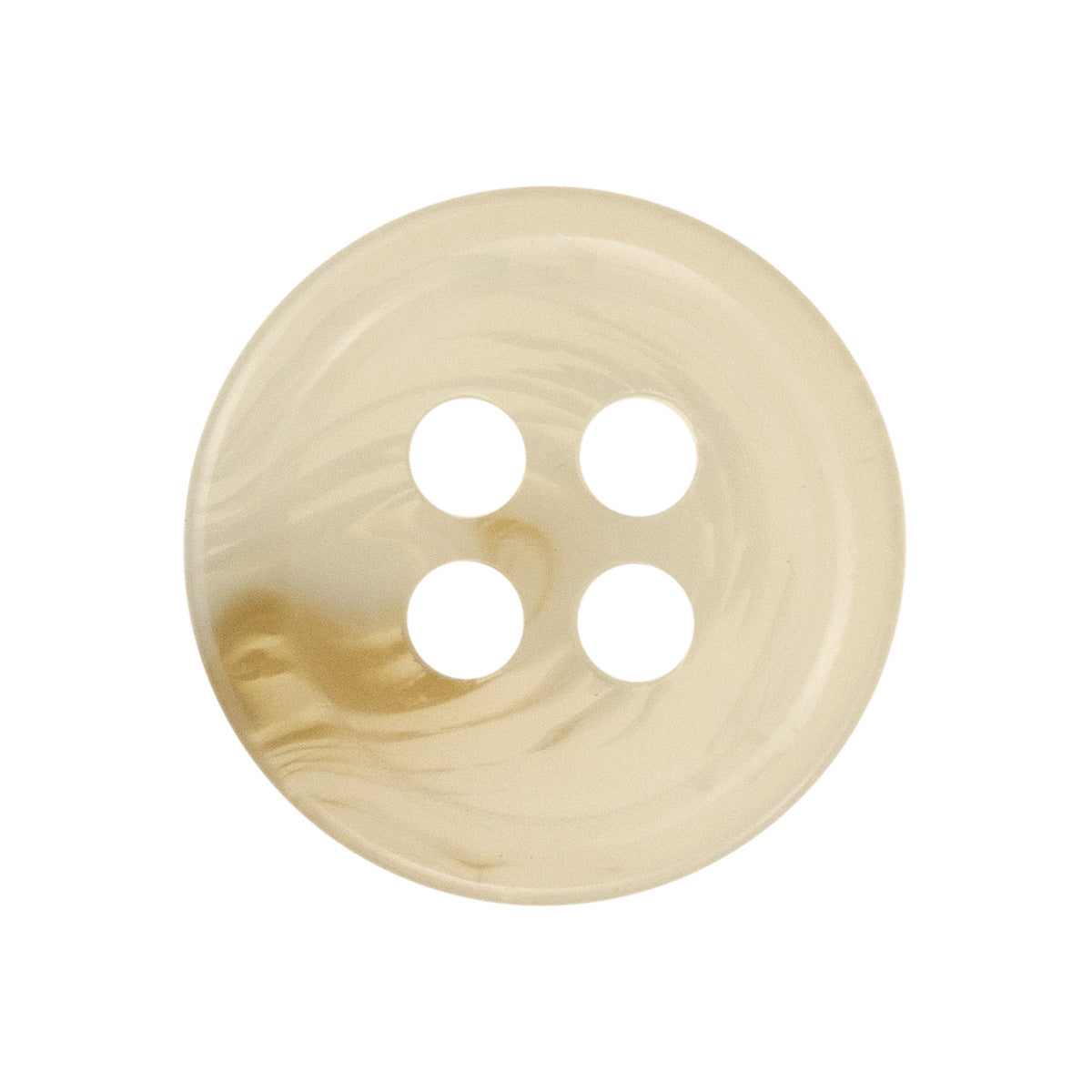 Shiny Translucent Colored Resin Shirt Buttons 100 Pack