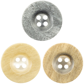 Imitation Marble Pattern Garment Resin Buttons,20pcs