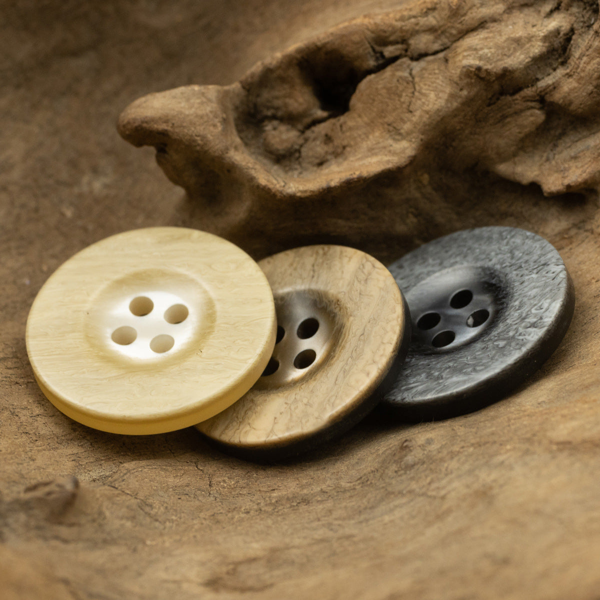 Imitation Marble Pattern Garment Resin Buttons,20pcs