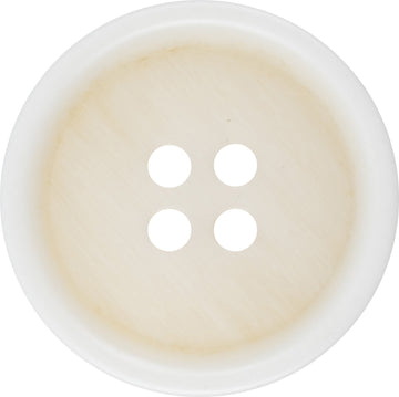 Light Beige Wood Grain 4 Hole Resin Buttons for Casual Suits 40pcs