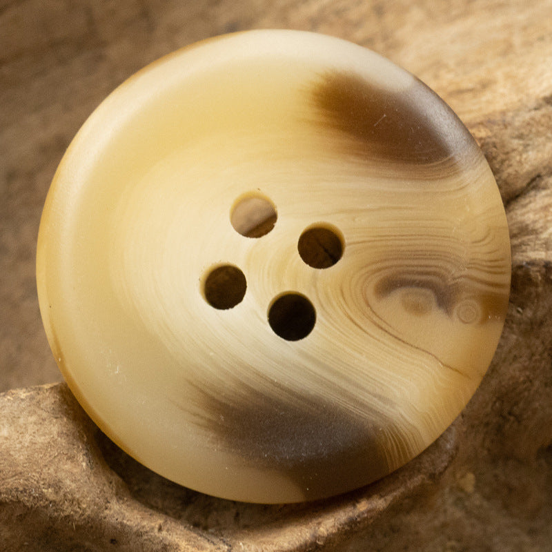15-30mm Four-Hole Resin Buttons for Casual Suits Sweaters 40 Pack