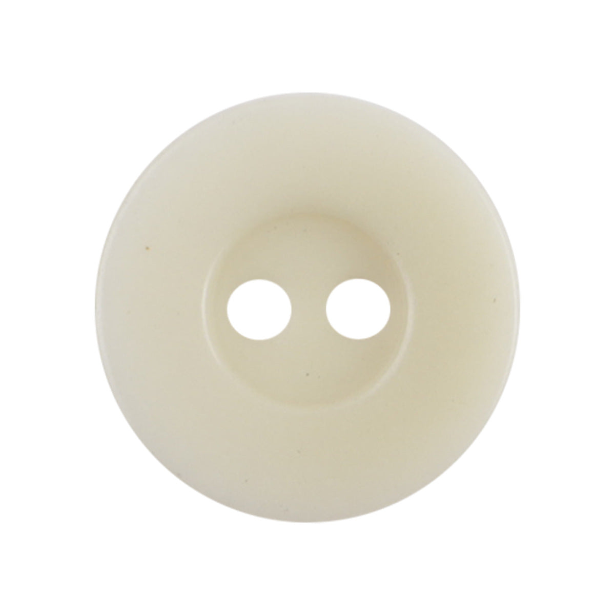 15mm Wide-Edged Simple Beige Two-Hole Natural Fruit Tagut Nut Buttons 10pcs
