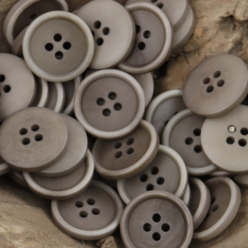 20mm Rose Red Natural Fruit Buttons for Knitted Hats and Bags 10pcs