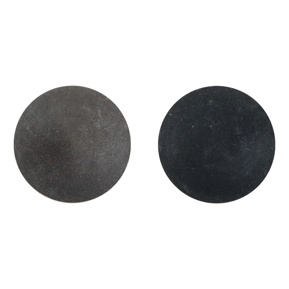 15mm Matte Coffee Natural Fruit Buttons with Metal Stems for Suit Cuffs 10pcs