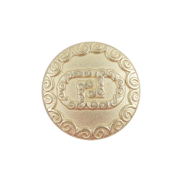 Golden Auspicious Cloud Metal Buttons for Woolen Short Coats 10pcs