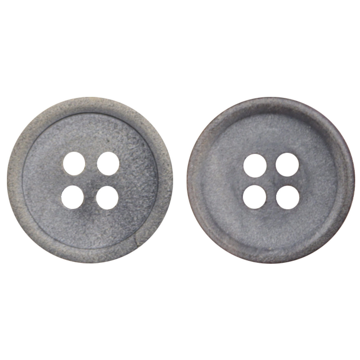Frosted Purple-Red Real Horn Buttons for Winter Jackets 10pcs
