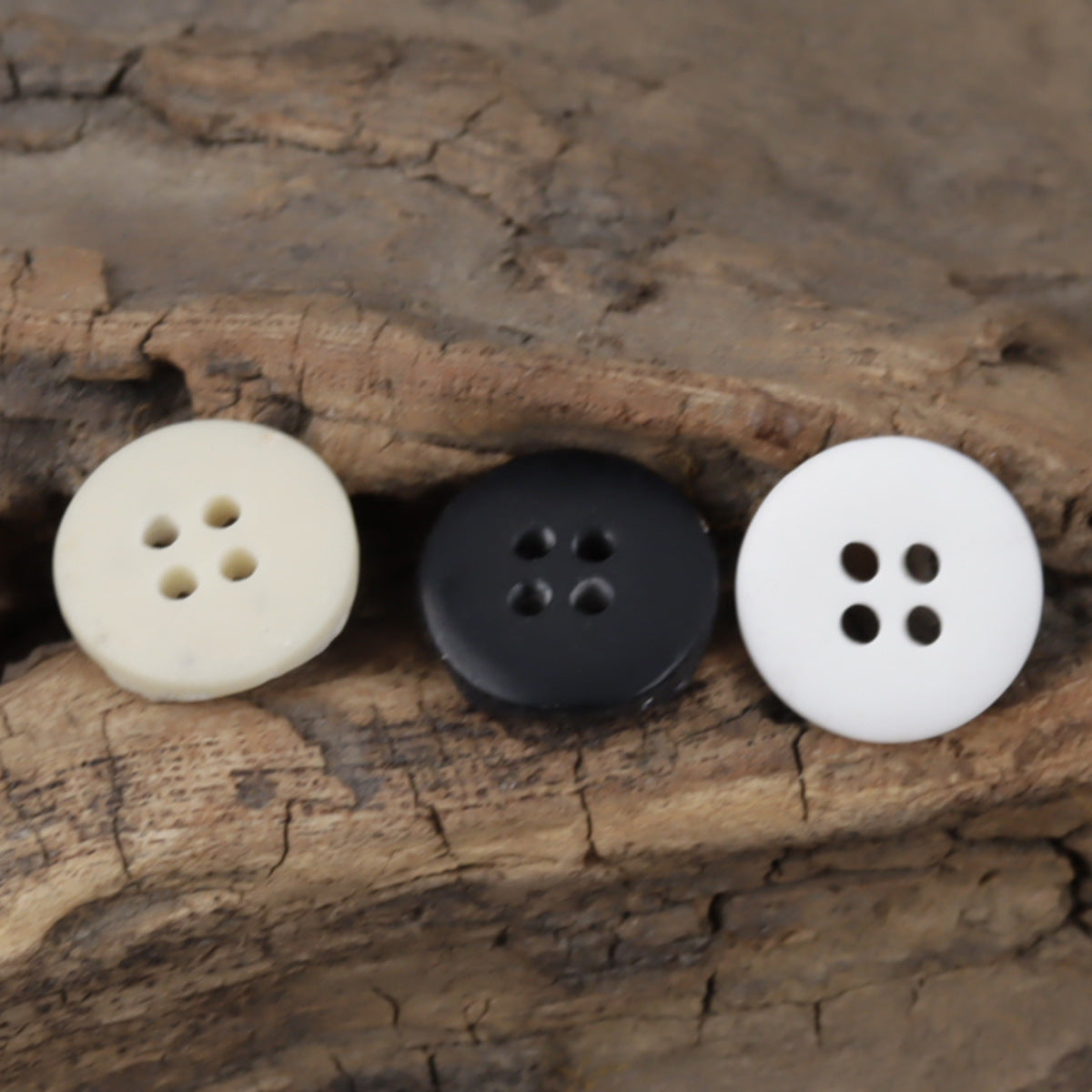 Moon Surface Texture Resin Buttons for Children DIY Crafts 50pcs