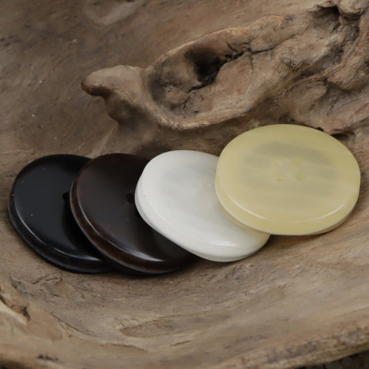 Irregular Lace Wood Grain Resin Buttons for Windbreakers Coats 30pcs