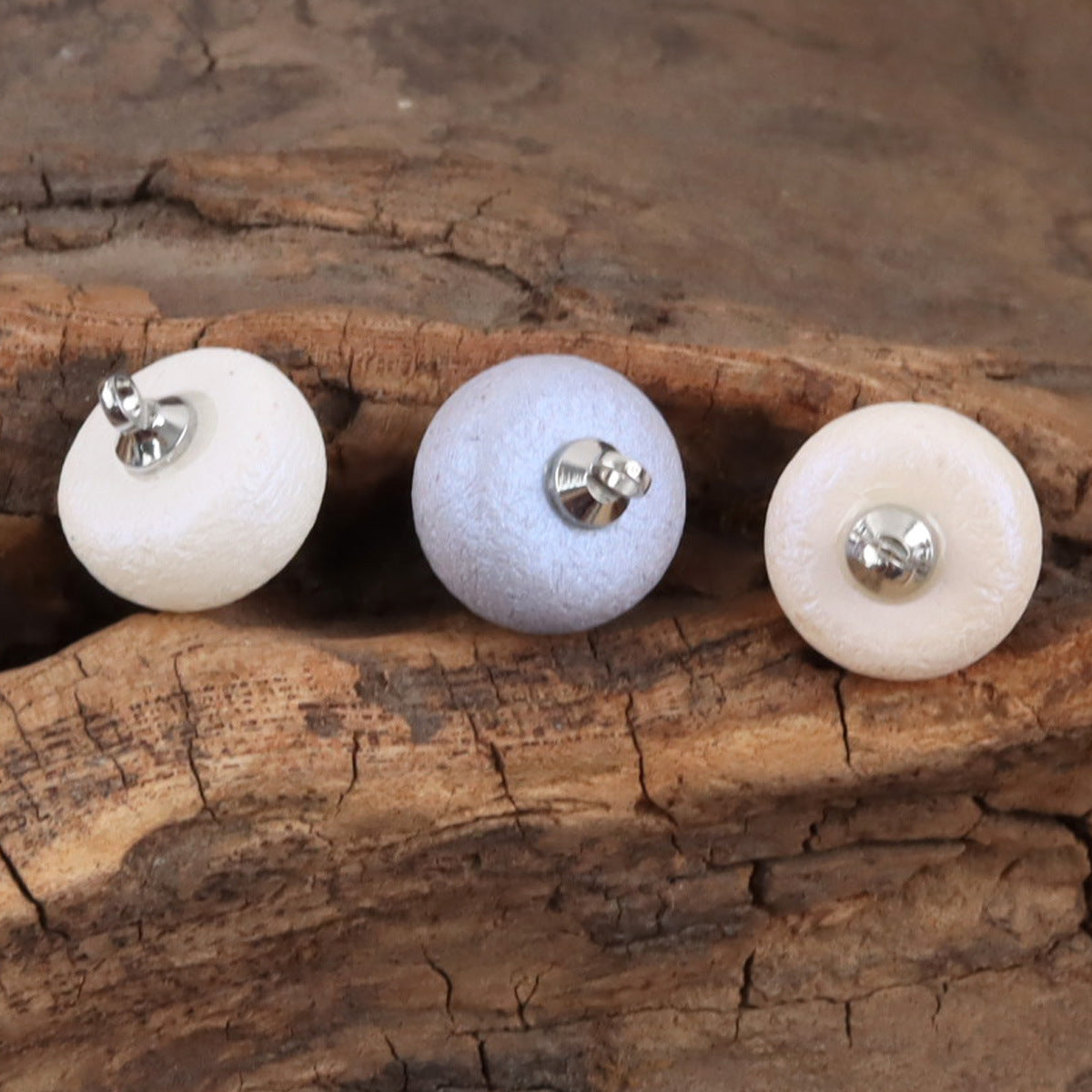 12mm Pink Round Resin Buttons for DIY Jewelry Bracelets 10pcs