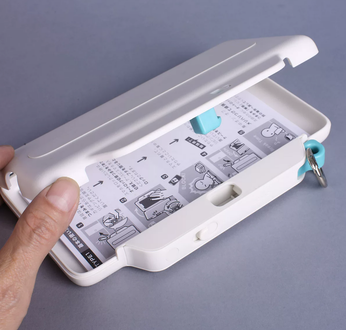SONIC DG-263 Magnetic Phone Lock Box for Students, ABS Storage Case
