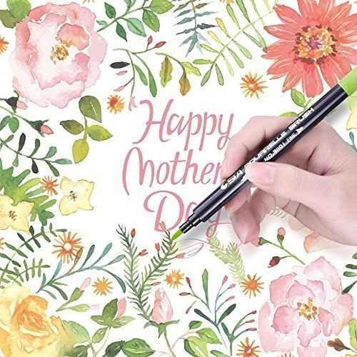 STA 3110 Stylo pinceau aquarelle double extrémité 12 couleurs