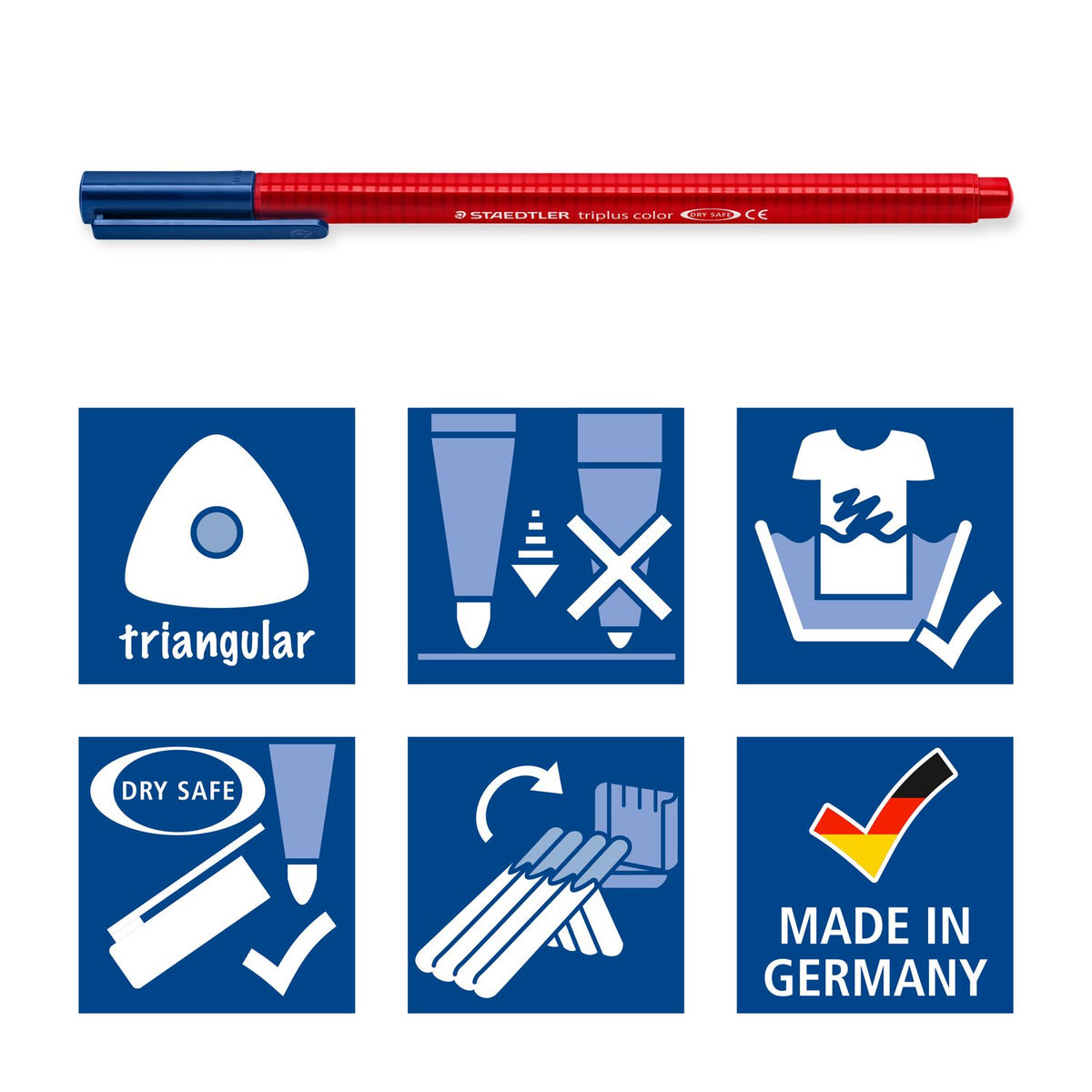 STAEDTLER 323 Triplus 20 Colour Fibre-Tip Pen