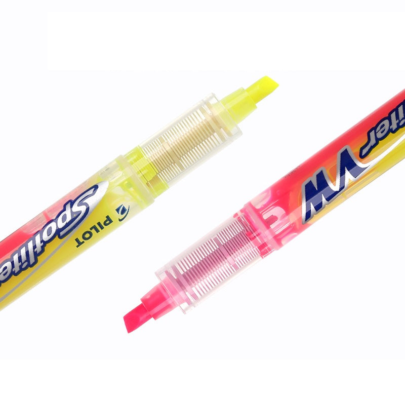 Pilot Spotliter VW Rotuladores resaltadores de doble punta, 6 colores, 3 paquetes