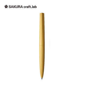 Sakura Craft Lab 005 Gel Pen - Sepia Black Ink Yellow