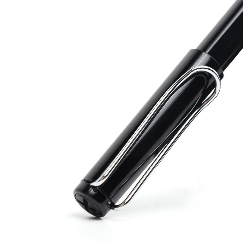 Sankou ZX1 Pull-Cap Ballpoint Gel Pen 0.5mm Black Ink with 5 Refills