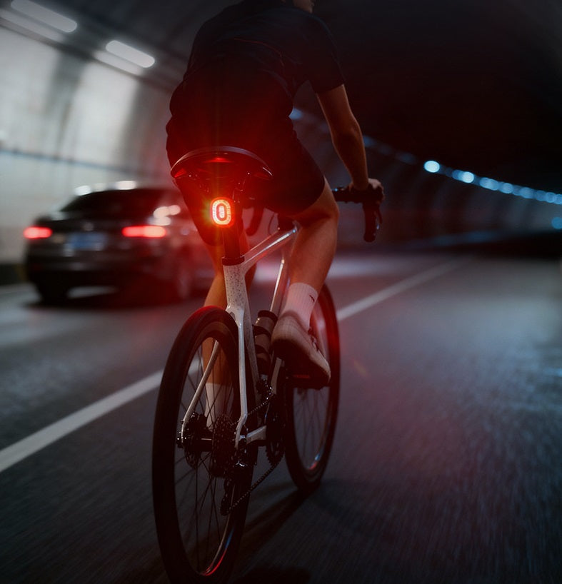 Smart Brake Sensing Bicycle Tail Light | 52 Lumens 220° Wide Angle Rechargeable IP66