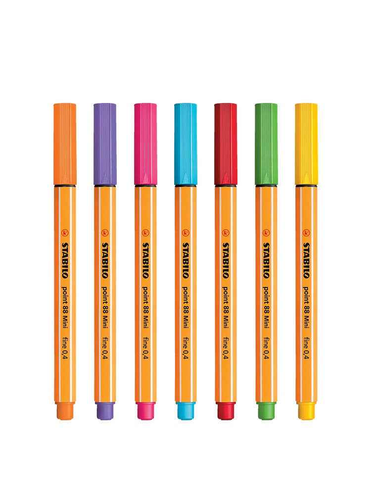 Stabilo Point 88 Fineliner Pen - 0.4 mm - 8/12/18 Color Set