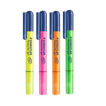 Staedtler 264 Textsurfer Gel Ultra-Soft Highlighter,3mm,4 Colors