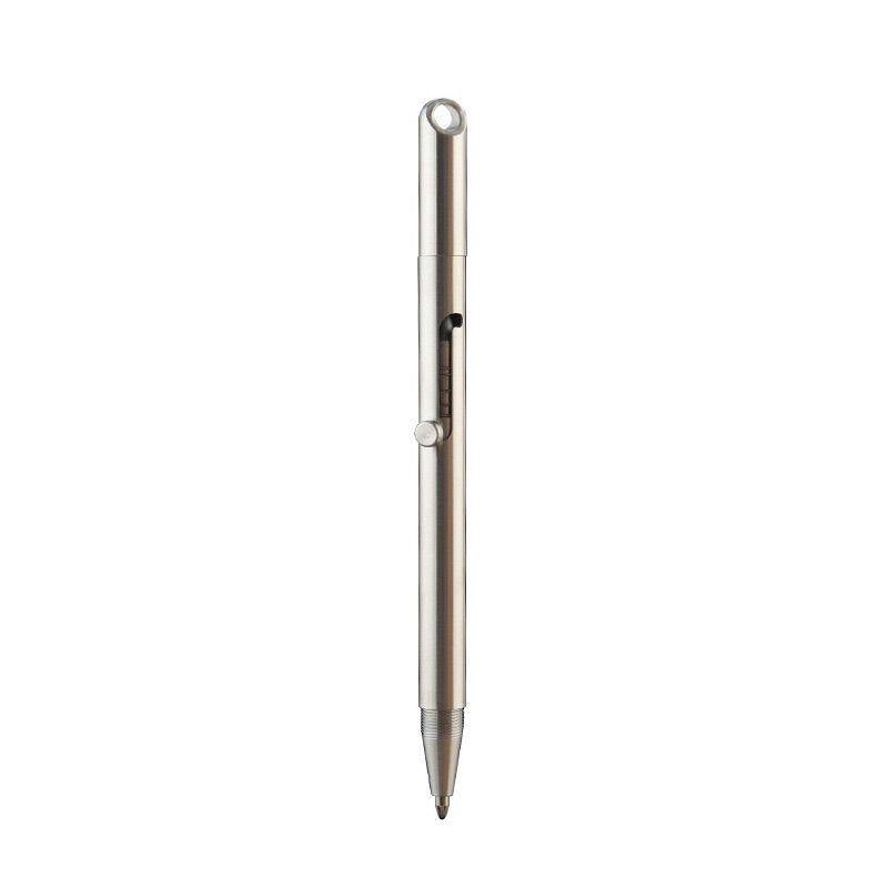 2-in-1 Outdoor Stainless Steel Ballpoint Pen & Eternal Pencil