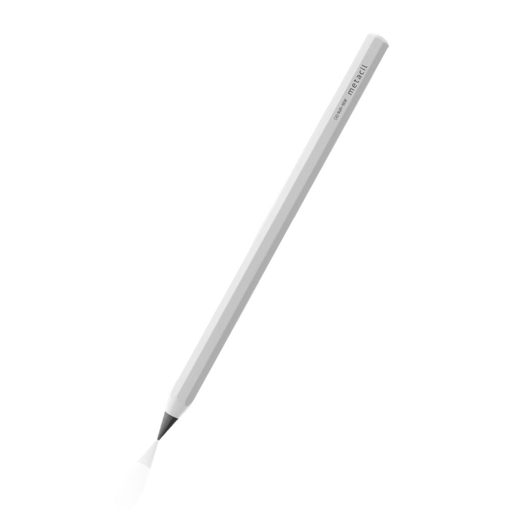Sun-Star Metacil Metal Pencil White
