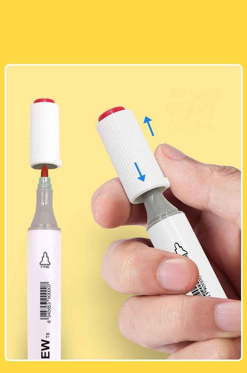 TOUCHNEW T8 36 Color Alcohol Based Art Drawing Markers Pens
