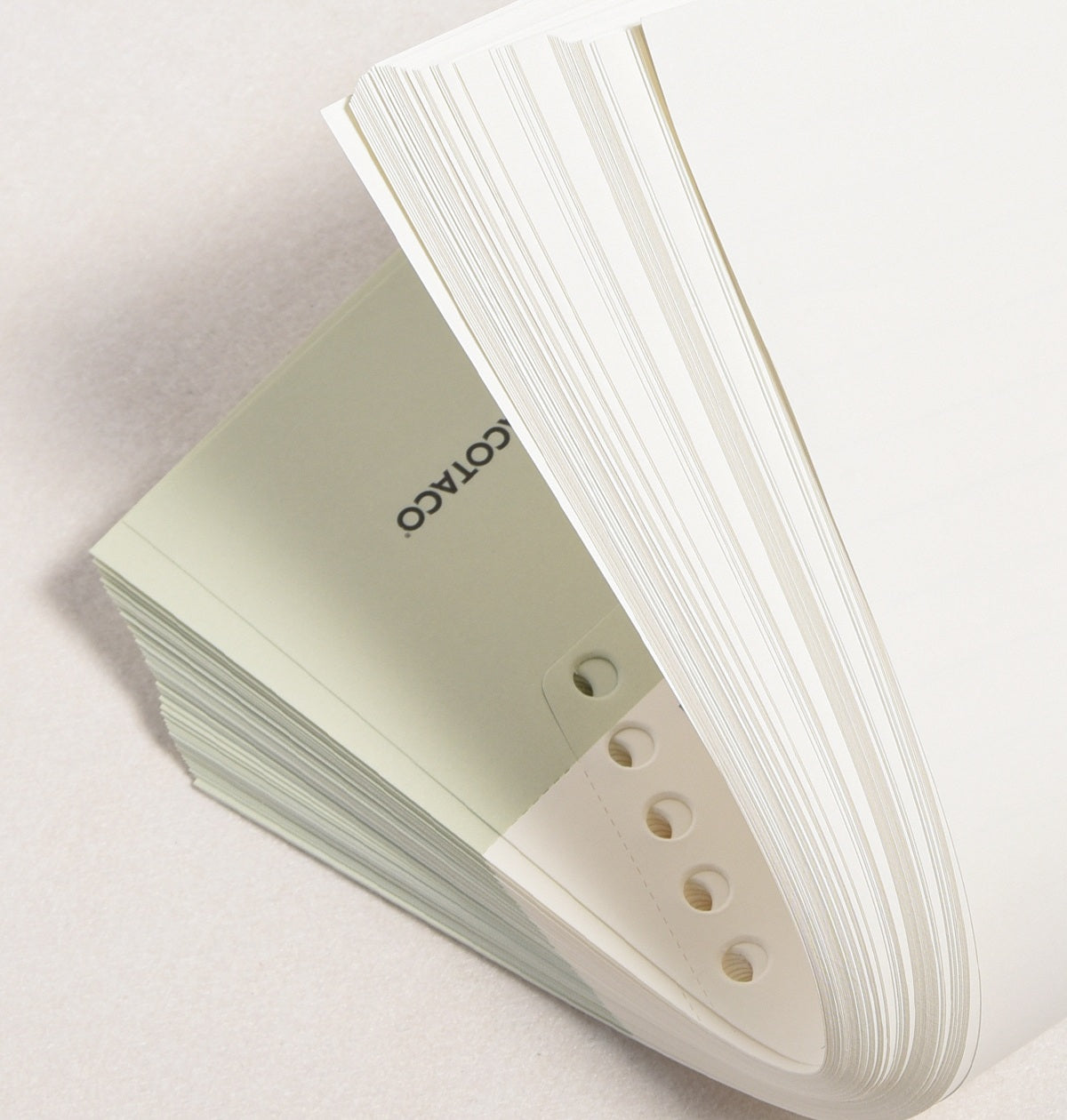 TACOTACO Bookmark Notepad 3-Pack – 2-in-1 Bookmark & Notepad with Ring Binding | 80 Sheets Each | 225 × 60mm | Ruled + Grid + Blank