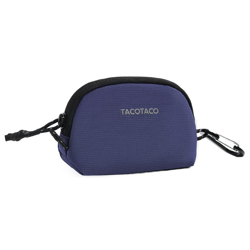 TACOTACO Shell Pencil Case Set – Waterproof & Dustproof Stationery Pouch & Cosmetic Bag | 2-Piece Blue S