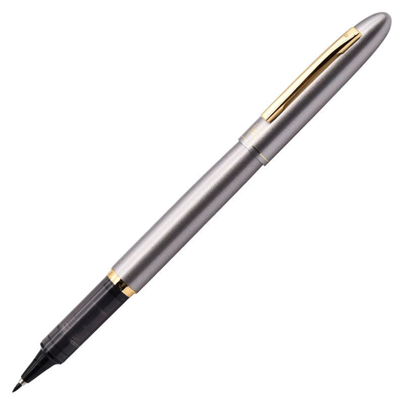 Kuretake Fountain Brush Pen for Calligraphy Letters Silver
