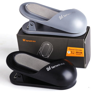 TENWIN Pencil Grinder with Clip Set 2-Pack for Artists and Sketchers