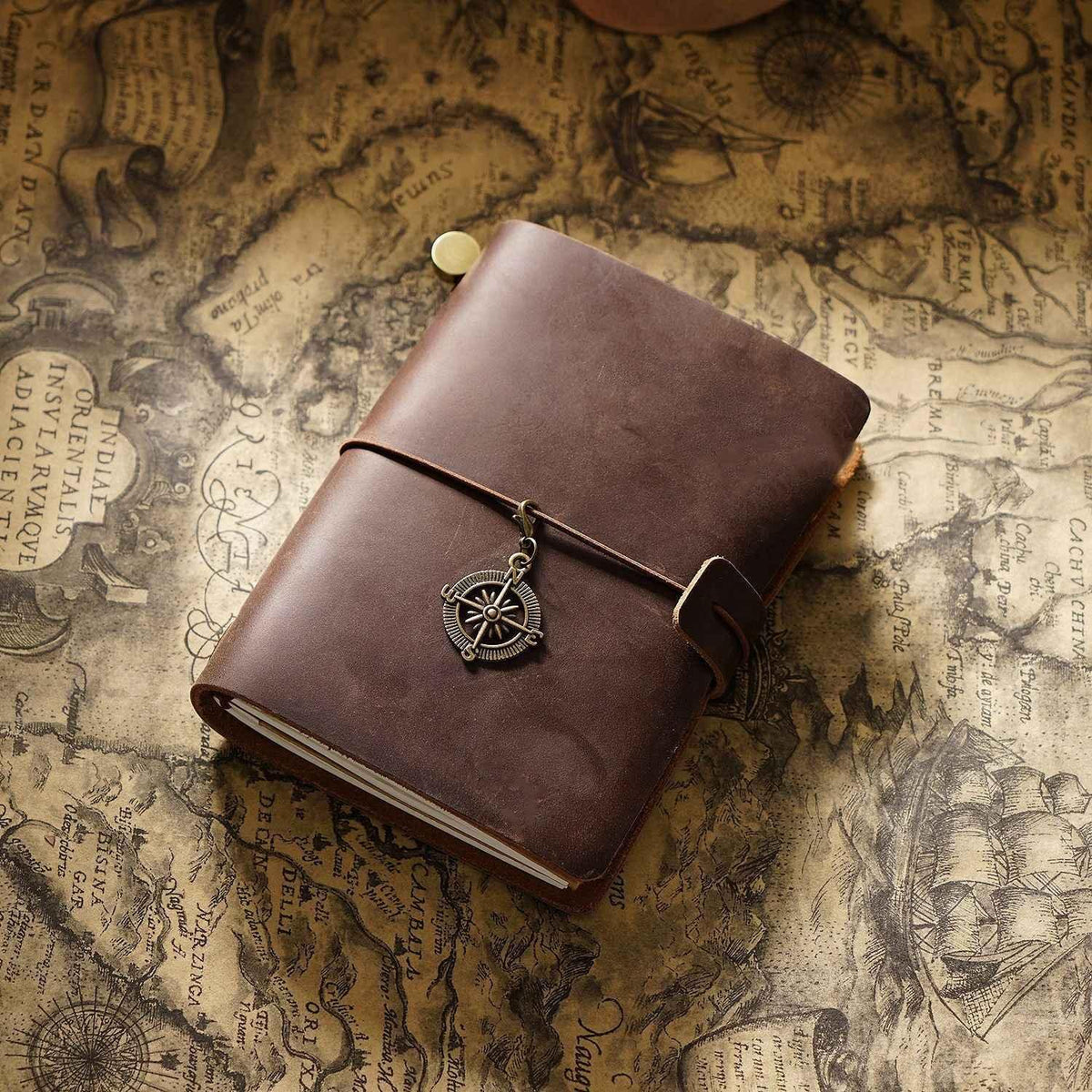 Traveler's Notebook Journal Skinnomslag i passstørrelse