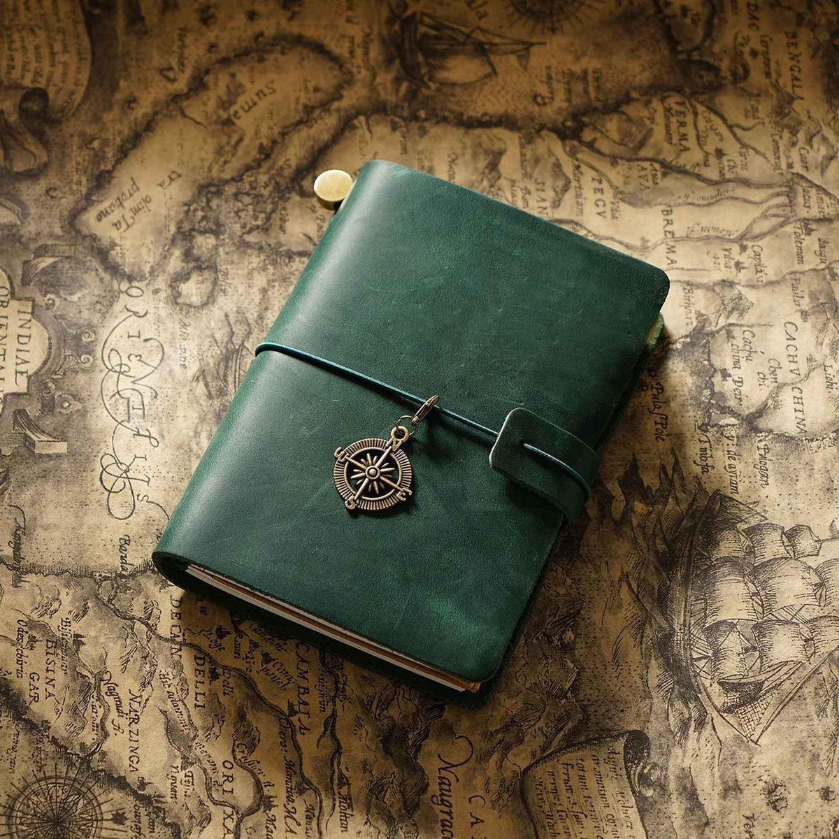 Traveler's Notebook Journal Skinnomslag i passstørrelse