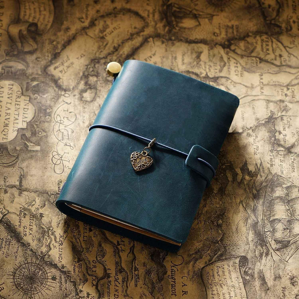 Traveler's Notebook Journal Skinnomslag i passstørrelse