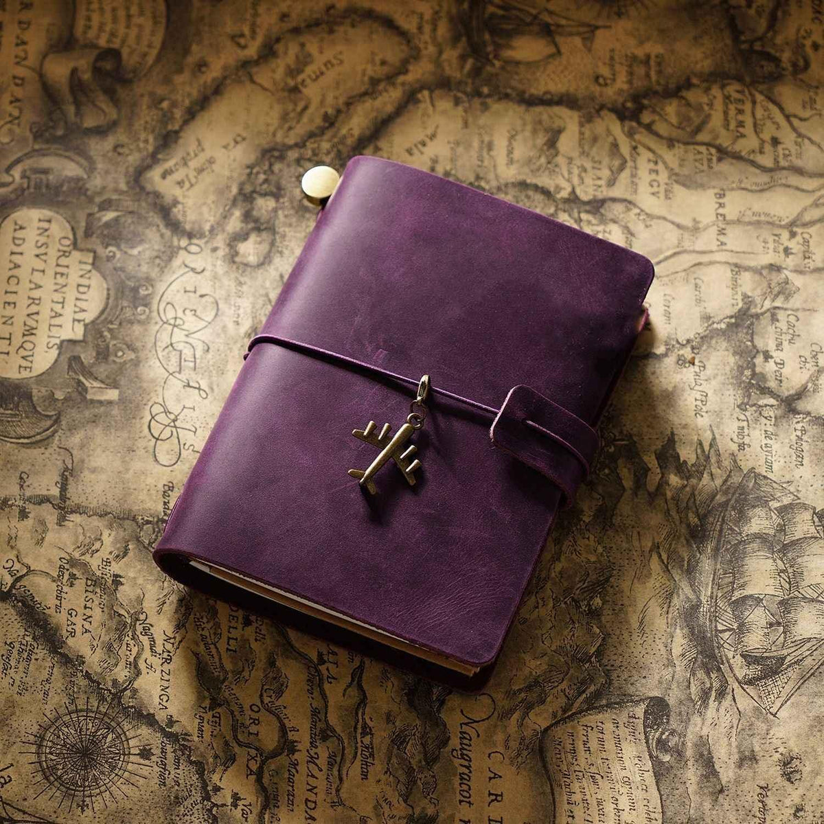 Traveler's Notebook Journal Skinnomslag i passstørrelse