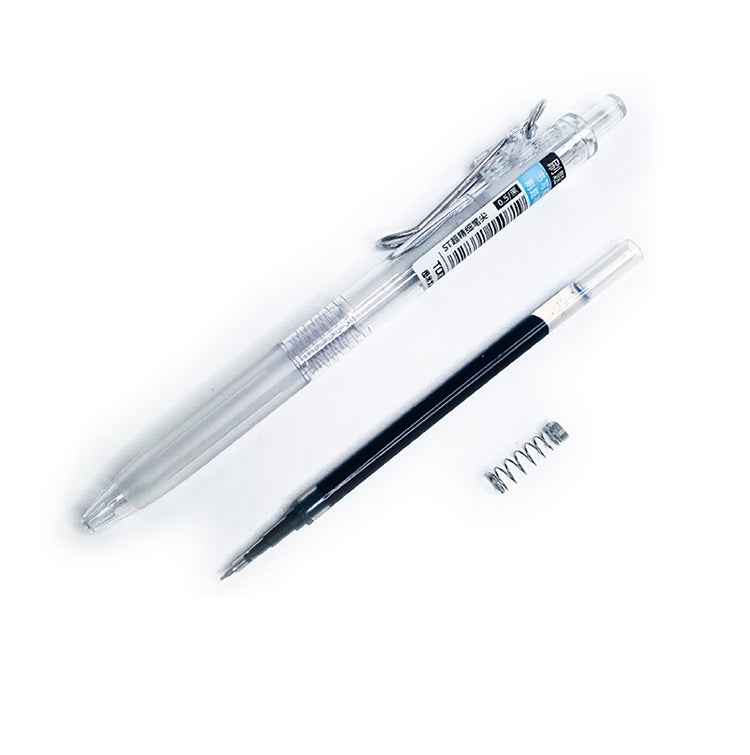 TOME 0.5mm ST Click Gel Pen Black Ink 12 Pack