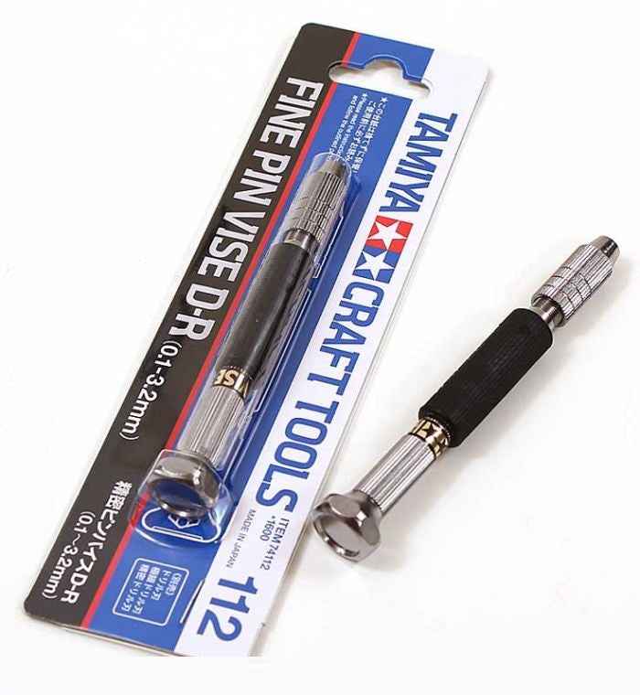 Tamiya 74112 Fine Pin Vise D-R (0.1-3.2mm)