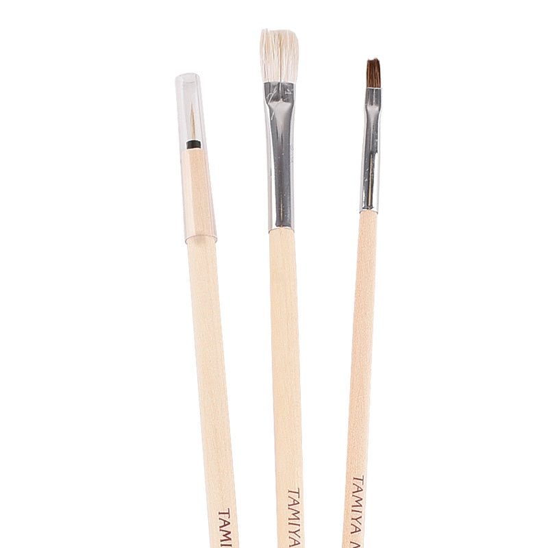 Tamiya 87066 - Modeling Brush Basic Set - 3 Pieces