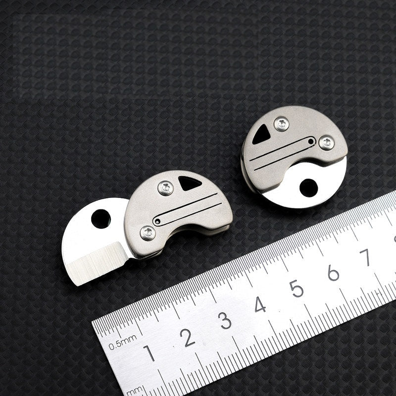 Titanium Mini Coin Knife EDC Utility Tool for Cutting