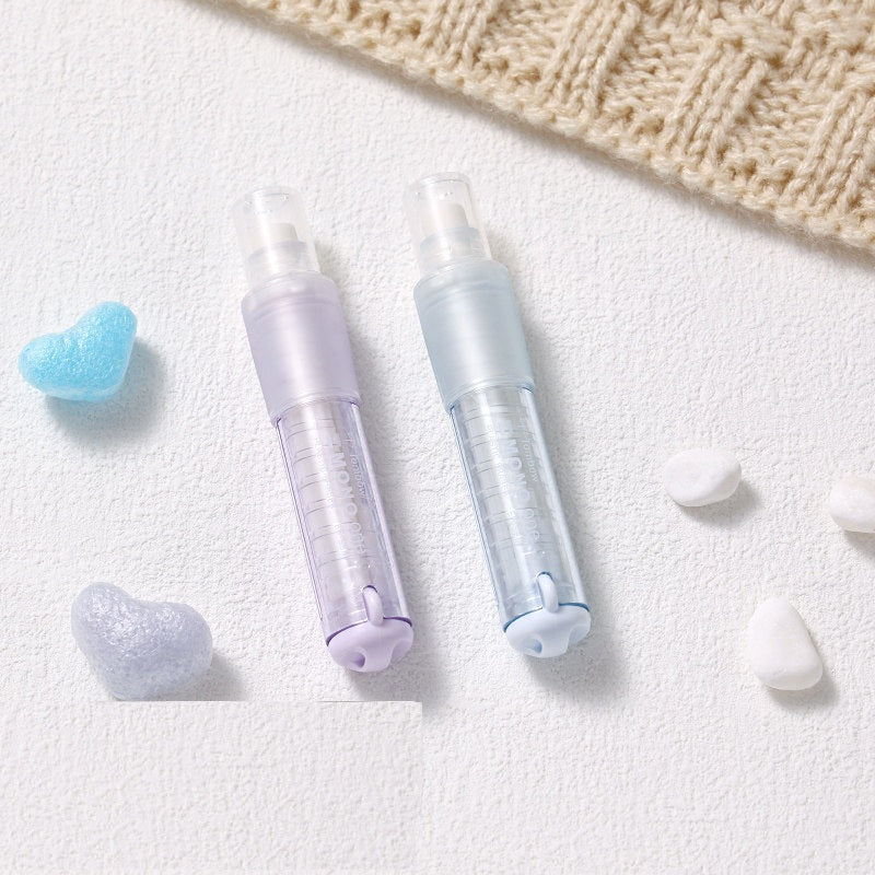 Tombow MONO One Eraser Pen – Limited Edition Lipstick-Style Twist Eraser (2-Pack) 1 Purple + 1 Blue