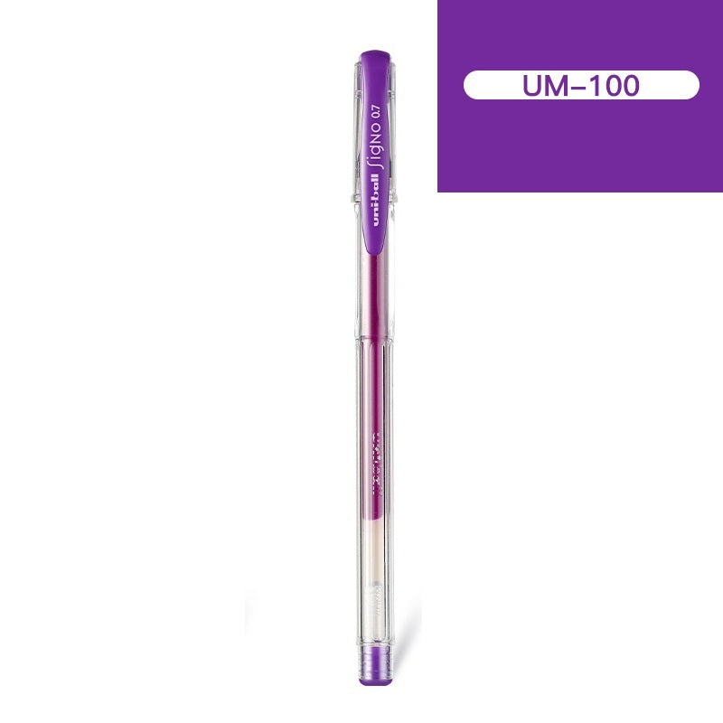 Uni-Ball Signo UM-100 Gel-Tintenstift – 0,7 mm – 10 Stück