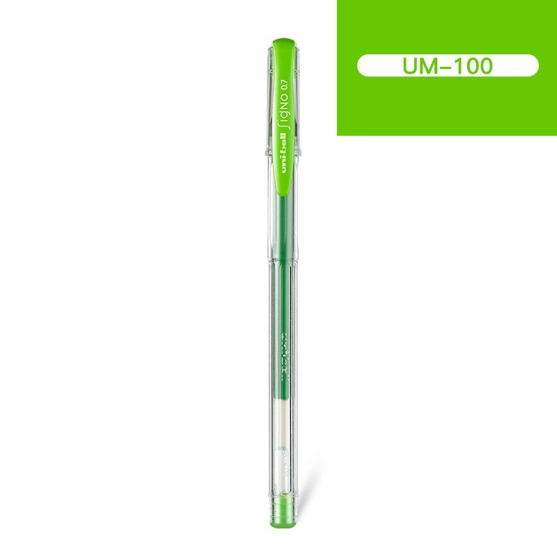Uni-Ball Signo UM-100 Gel-Tintenstift – 0,7 mm – 10 Stück