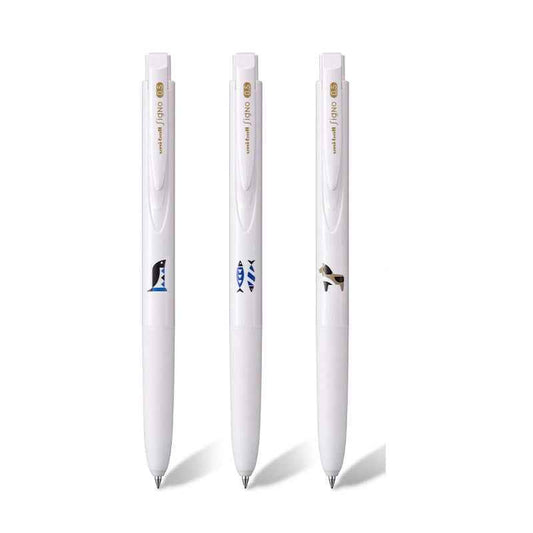 Uni-ball Signo RT1 Gel Pen 0.5mm Nordic Animal Edition - 3 Pack Set