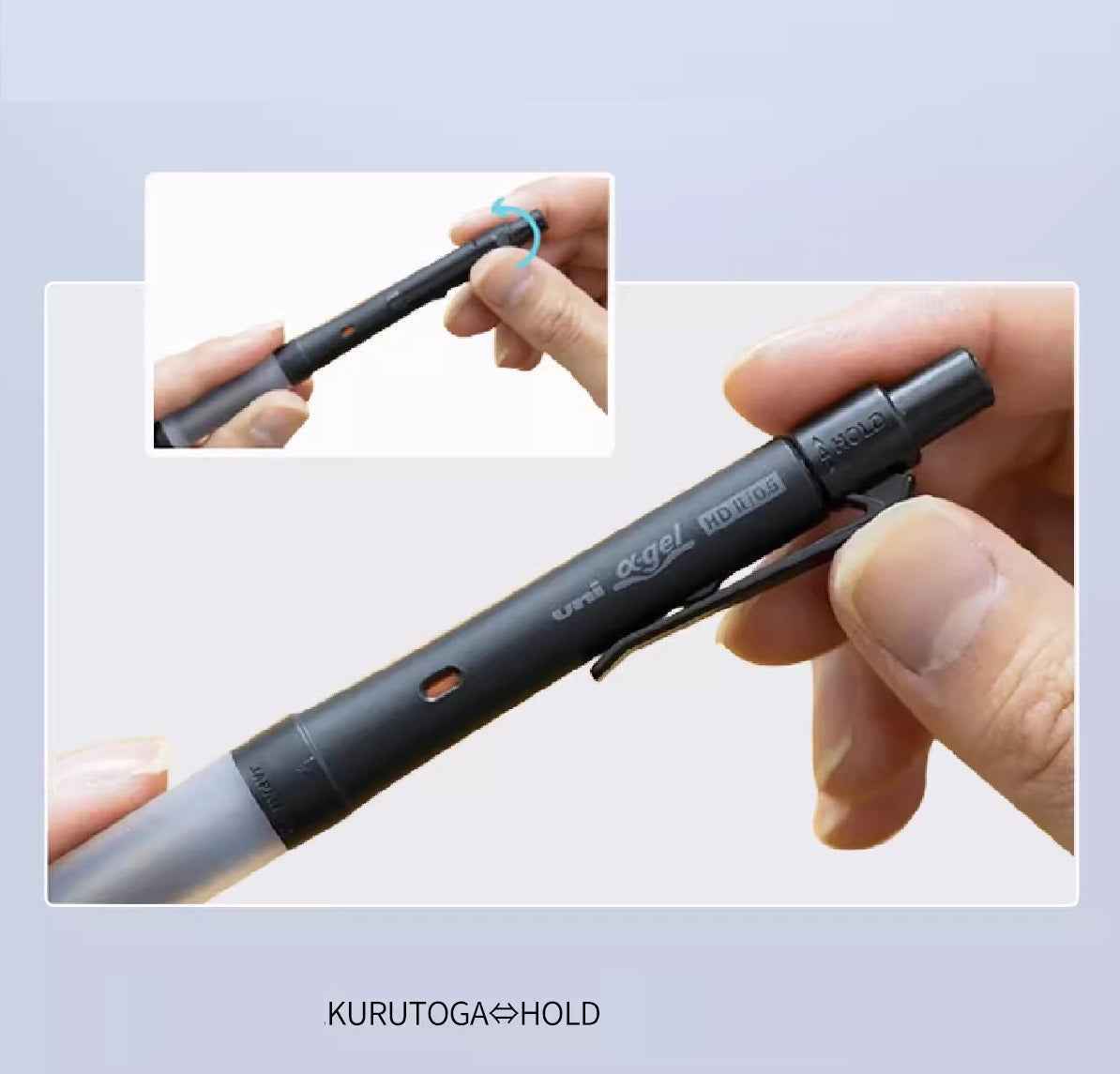 Uni Alpha Gel Switch Mechanical Pencil - 0.5 mm