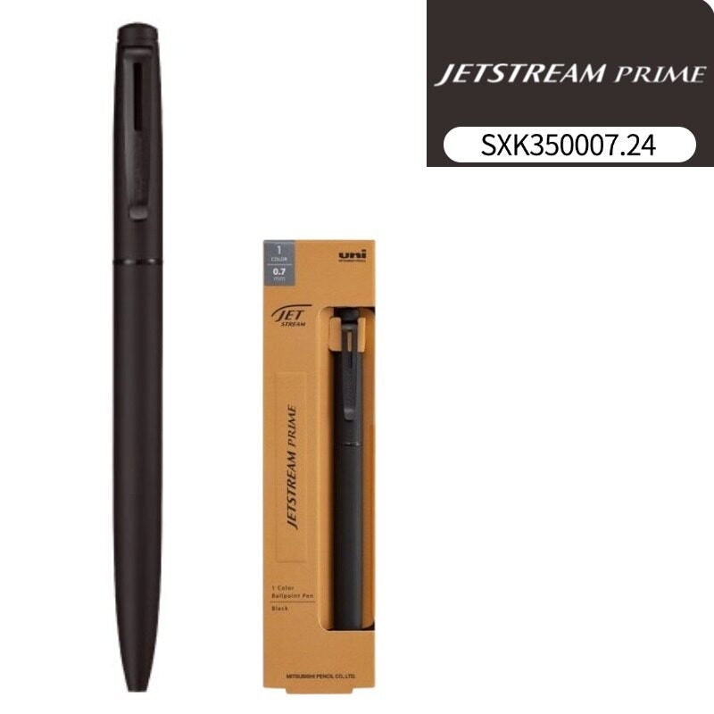 Uni Jetstream Prime Twist-Action Ballpoint Pen, 0.7mm | SXK350007