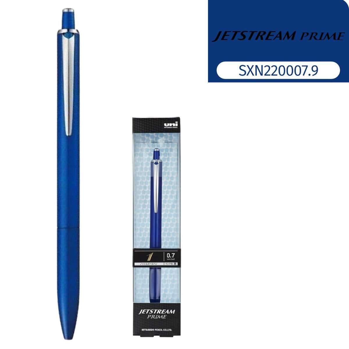 Uni Jetstream Prime Retractable Ballpoint Pen, 0.7mm | SXN220007 Navy Blue