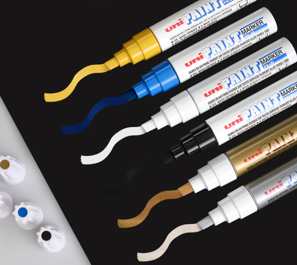 Uni-Paint Oil Based Paint Marker Pens PX-30 2 Pack