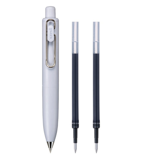 Mitsubishi Uni-ball One P Gel Ink Pen with 2 Refills 0.5MM Soda