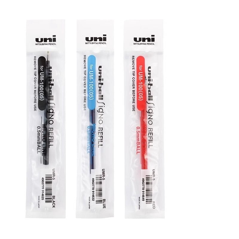 Uni-ball Signo UMR-5 Gel Pen Refill 0.5 mm 12 Pack