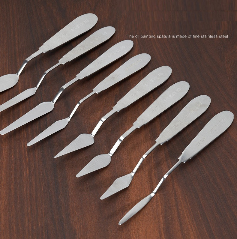 VANGAO Flexible All-Steel Palette Knife | Single Pack