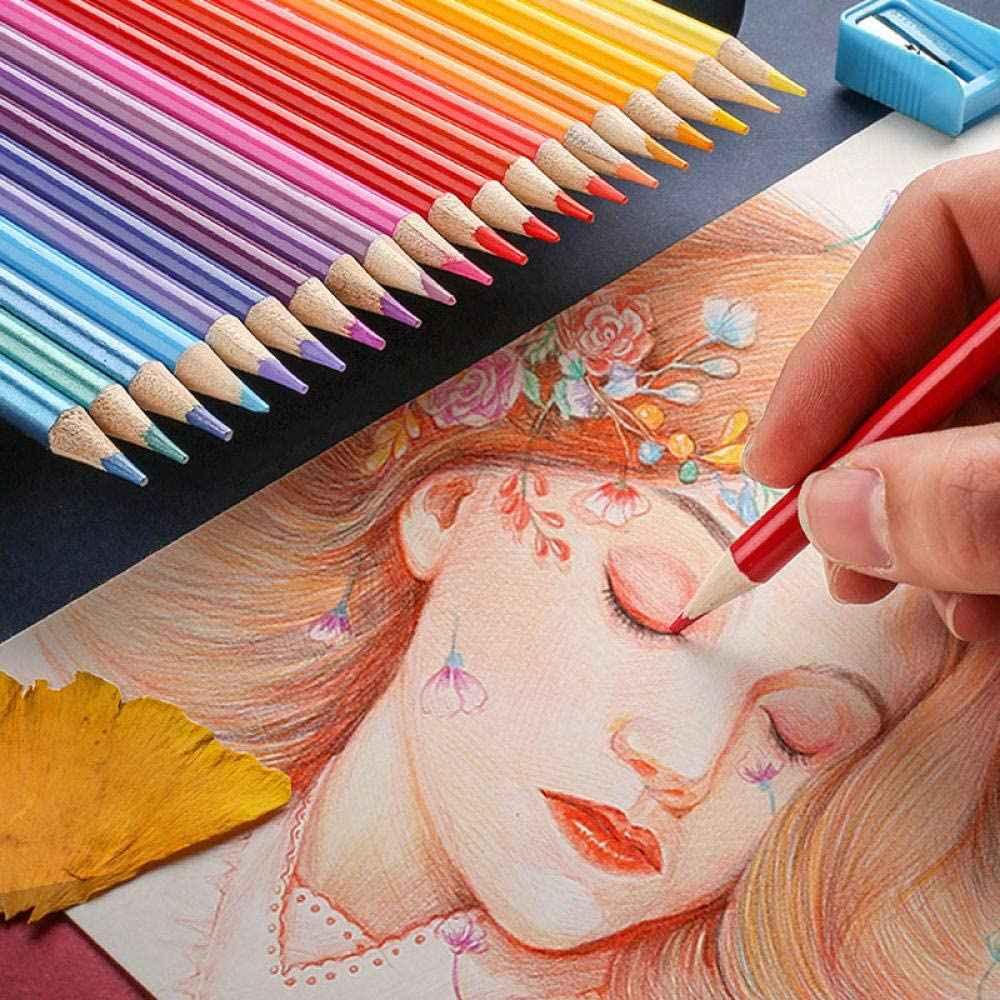 BRUTFUNER 48 aquarelpotlodenset, voorgeslepen voor kunstenaarsstudenten